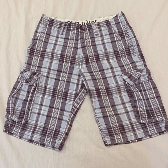 🌲 OLD NAVY MENS COTTON CARGO SHORTS SIZE 29 🌲 - Picture 1 of 4